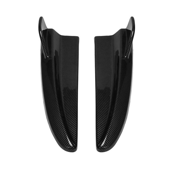 Car Rear Bumper Lip Diffuser Splitter Spoiler for C-class W205 C180 C200 C300 C63 2015-2021 Carbon