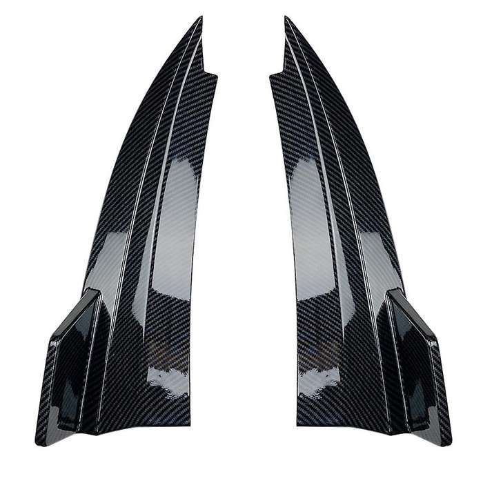 Car Rear Bumper Lip Diffuser Splitter Spoiler for C-Class Coupe C205 C200 260 C43 C63 Carbon Fiber