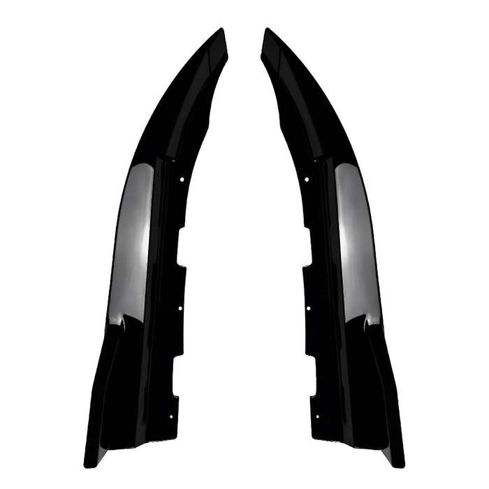 Car Rear Bumper Lip Diffuser Splitter Winglet Apron Spoiler for G26 2020+ Gloss Black Spoiler Wind