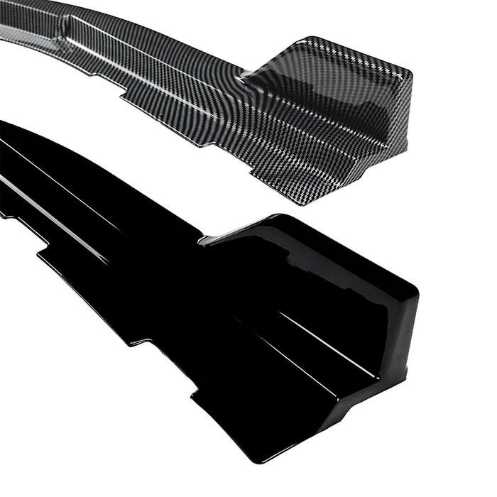 Car Rear Bumper Lip Diffuser Splitter Winglet Apron Spoiler for G26 2020+ Gloss Black Spoiler Wind