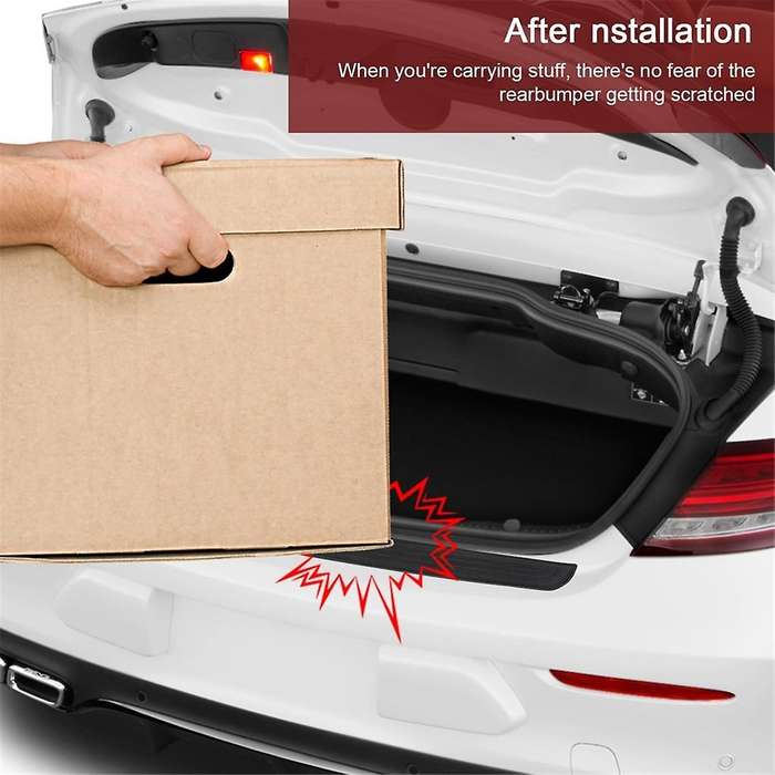 Car Rear Bumper Protector, Universal Flexible Bumper Guard Protector, Anti-scratch Rear Bumper Prote
