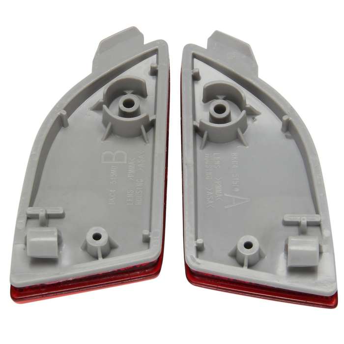 Car Rear Bumper Reflector Lamp Tail Fog Light for 2 Demio 2007-2016 Accessories