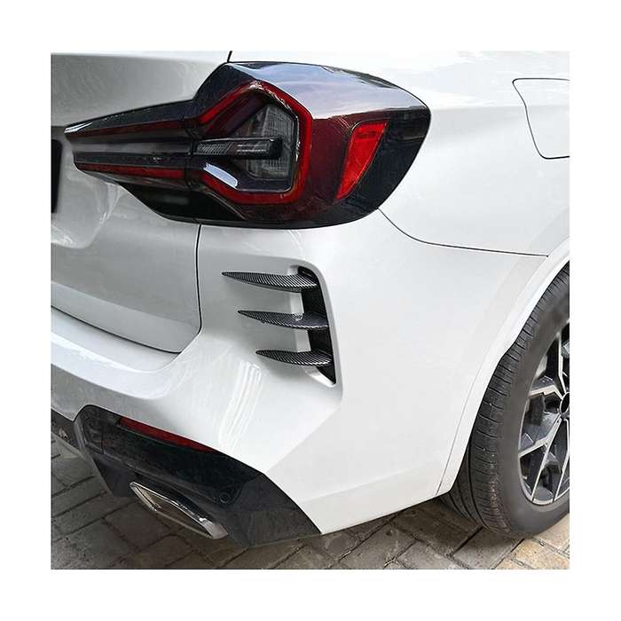 Car Rear Bumper Splitter Carbon Fiber Spoiler Rear Canard Trim for X3 G01 2022-2023