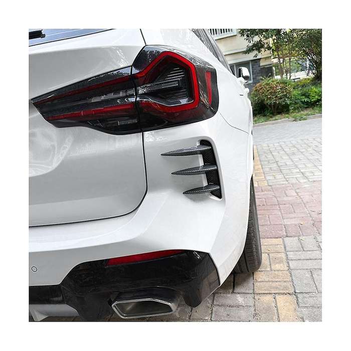 Car Rear Bumper Splitter Carbon Fiber Spoiler Rear Canard Trim for X3 G01 2022-2023