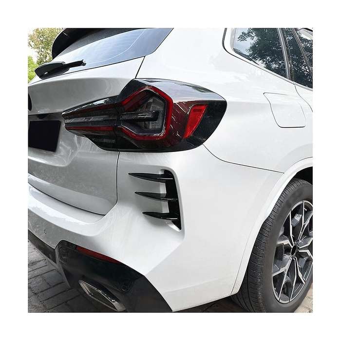 Car Rear Bumper Splitter Glossy Black Spoiler Rear Canard Trim for X3 G01 2022-2023