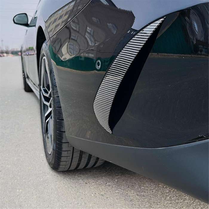 Car Rear Bumper Spoiler Air Vent Outlet Trim Cover for E-Class W214 2024+ Car Accessories Carbon Fib