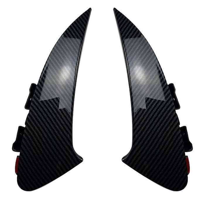 Car Rear Bumper Spoiler Side Wing Canard Trim for - CLA Class C118 CLA200 CLA250 CLA45 2020+ Carbon