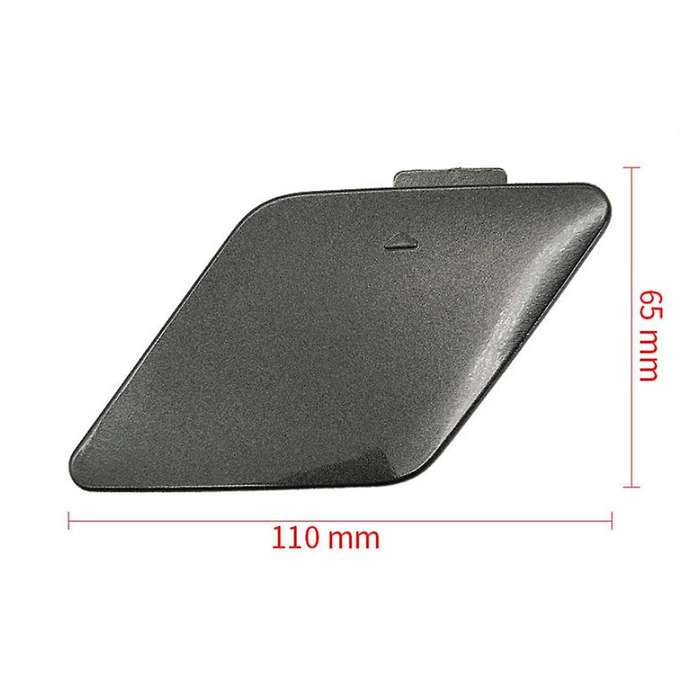 Car Rear Bumper Tow Eye Hook Eye Cover Cap 51127312748 for F30 F35 2012-2015 Silver Gray Rear Trail