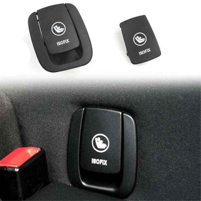 Car Rear Child Seat Fixing ISOFIX Cover Assembly Child Restraint for MINI F55 F56 R55 2014-2016 Rea