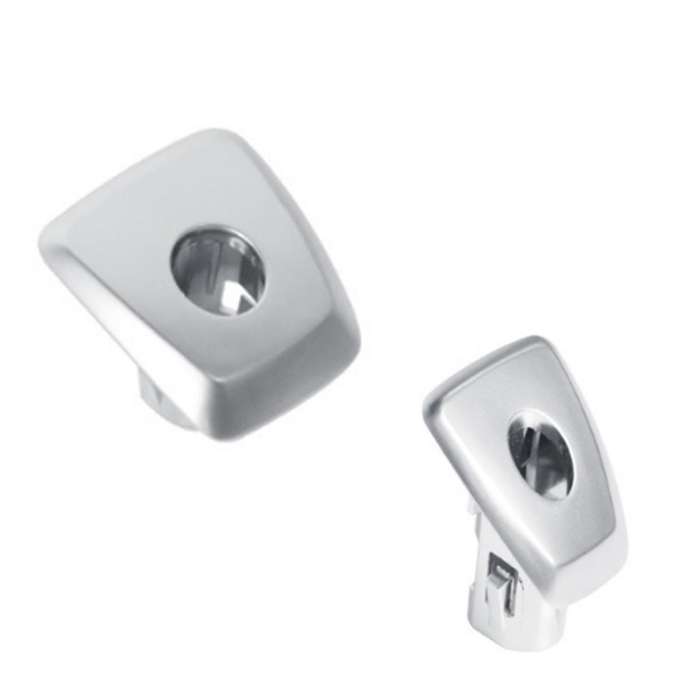 Car Rear Door Pin Cover Base Trim 51427400473 for 7 Series G11 G12 2015-2022 Door Lock Knob Cover Ba