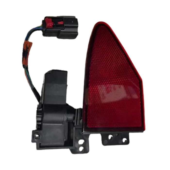 Car Rear Door Side Reflector Cover Charging Port Cover Tail Light Cover Trim for Model S 2016-2022 C