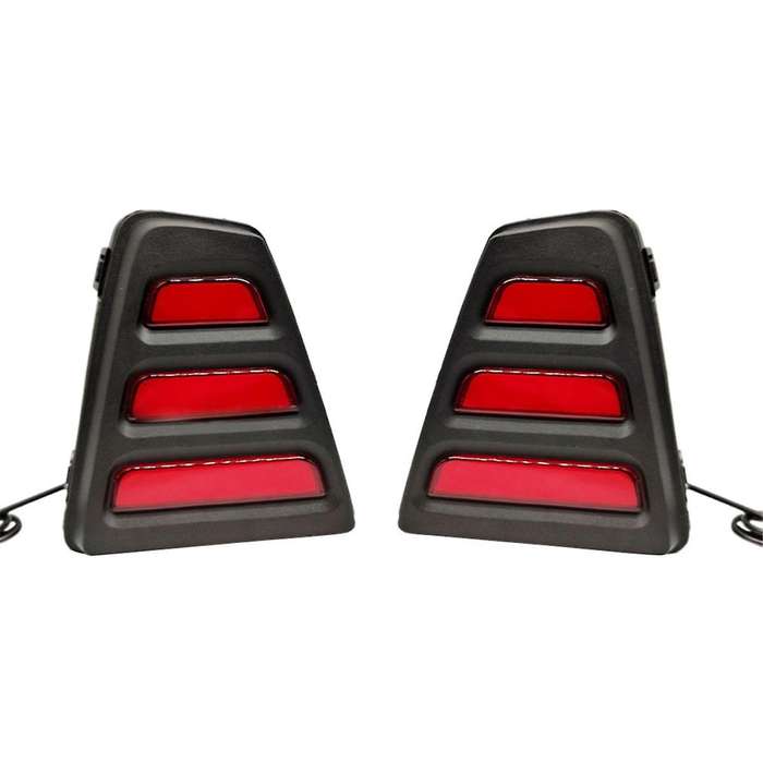 Car Rear Fog Light Rear Bumper Light Brake Light Turn Signal Signal Light Reverse Light for Fit 2014
