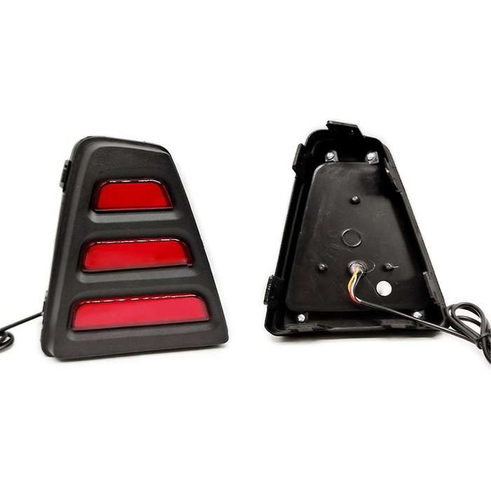 Car Rear Fog Light Rear Bumper Light Brake Light Turn Signal Signal Light Reverse Light for Fit 2014