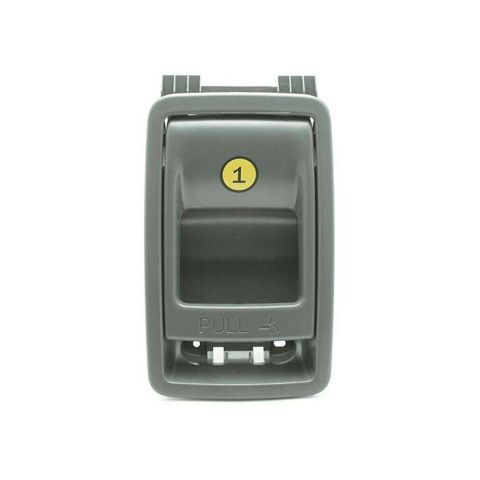 Car Rear Folding Latch Release Handle Plastic Back Switch 72909-08011 for Sienna 2014-2018 Black