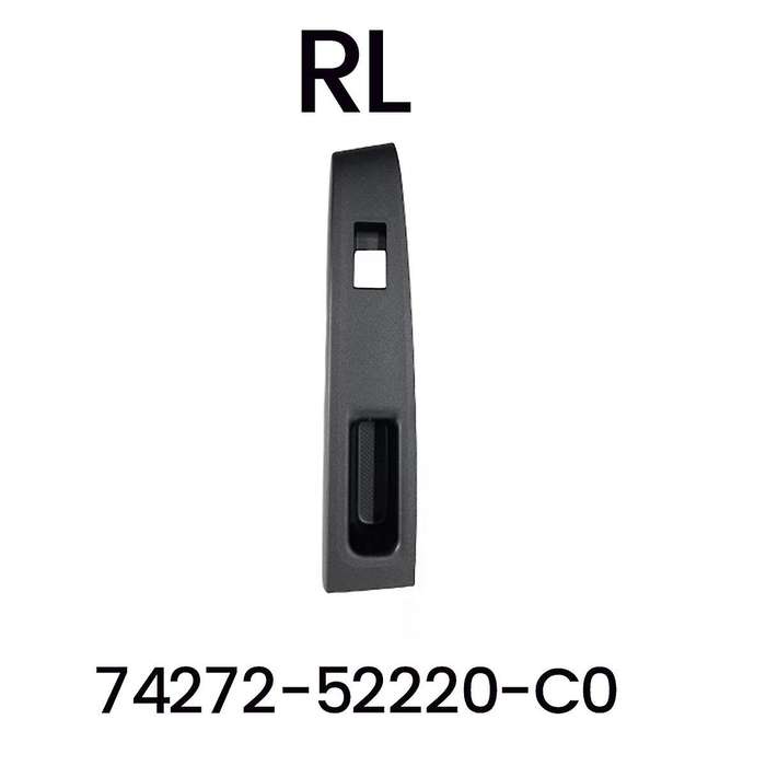 Car Rear Left Door Lift Panel Cover Door Armrest Panel 74271-52230-C0 for Yaris 2012-2014 74272-5222