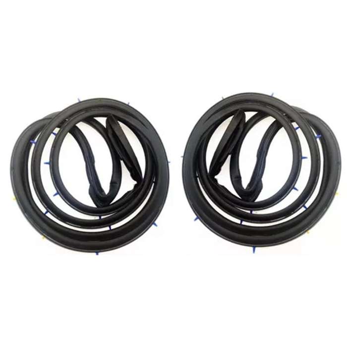 Car Rear Left+Right Door Weatherstrip Seal 82831-3RA0A-A11 82830-3RA0A-A11 for Sentra 2013-2018 Rubb
