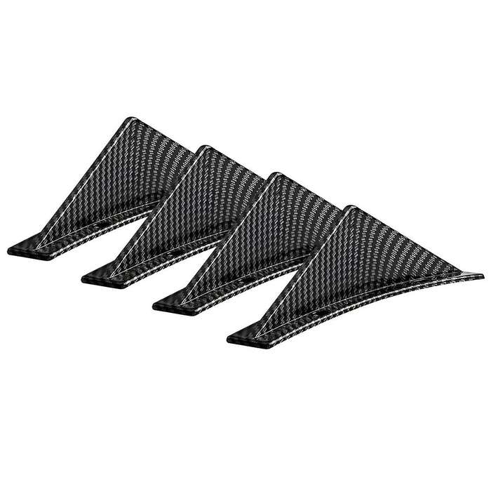 Car Rear Lower Bumper Wing Lip Diffuser,anti-crash Spoiler Fin Protector,rear Bumper Splitter Lip W