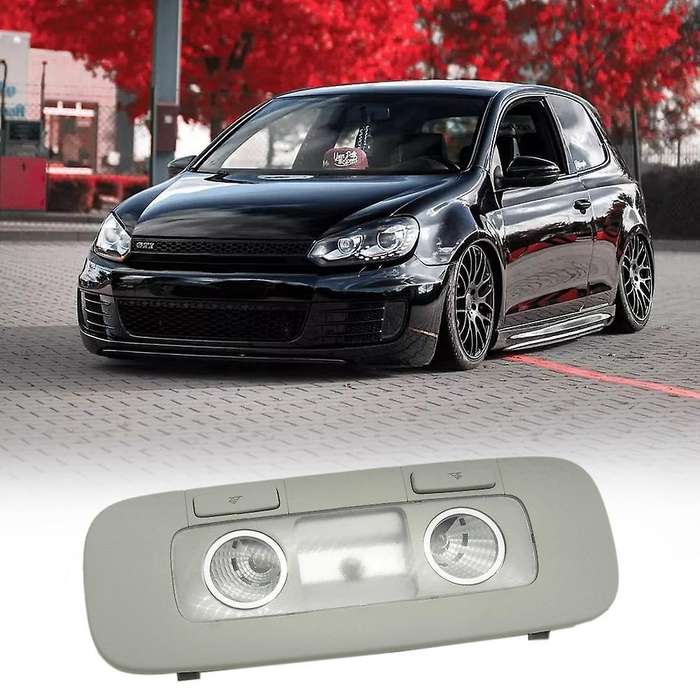 Car Rear Reading Lamp Rear Ceiling Lamp Gray for Golf 6 MK6 CC 3AD 947 291