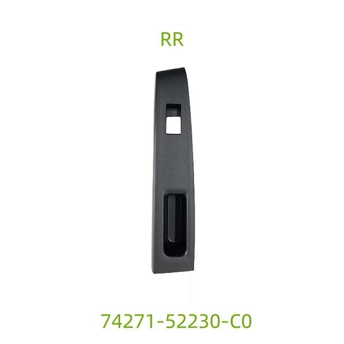 Car Rear Right Door Lift Panel Cover Door Armrest Panel 74271-52230-C0 for Yaris 2012-2014