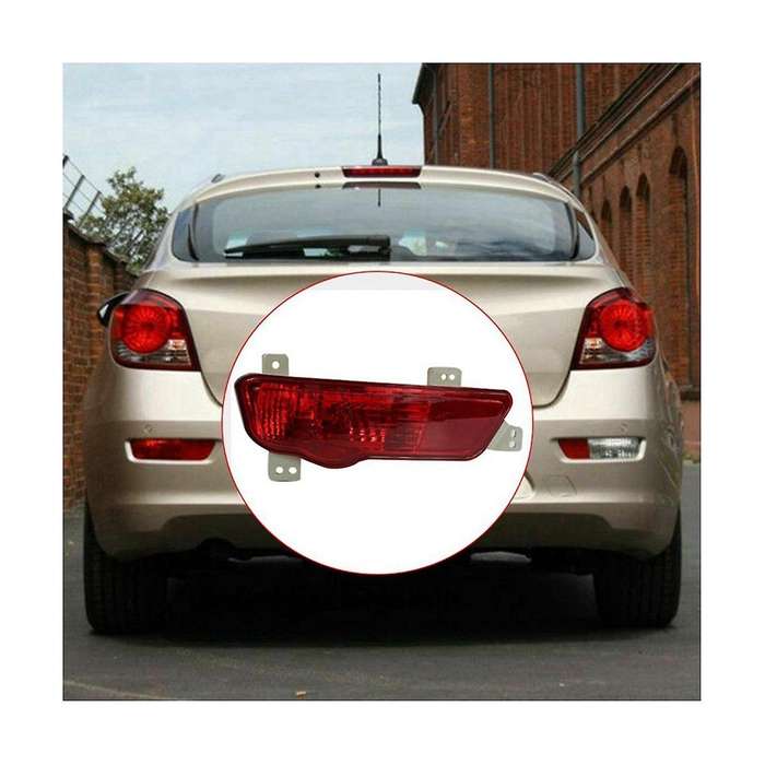 Car Rear Right Fog Lights Rear Bumper Reflector Lamp for Cruze Hatchback 2009-2016 Tail Brake Light