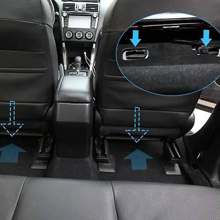 Car Rear Seat Air Conditioner Outlet Vent Blind for Xv Legacy 2009-2019 Accessories,2PCS
