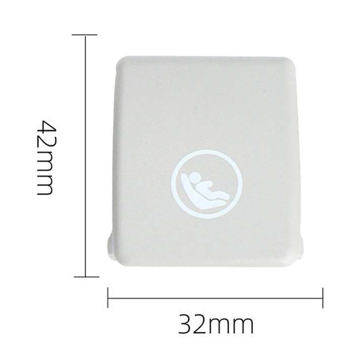 Car Rear Seat Hook ISOFIX Cover Child Restraint for V90 XC40 XC60 S60 S90 Car Interior Accessories B