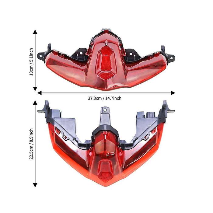 Car Rear Tail Brake Lamp Led Taillight for Tmax 530 560 Dx/ Tmax530 Tmax560 T-max 2017-2021 Led Ligh