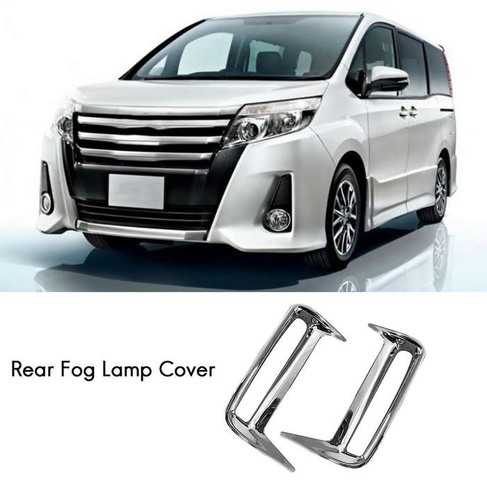 Car Rear Tail Fog Lamp Cover Trim Fog Light Frame Exterior Accessories for Noah Voxy