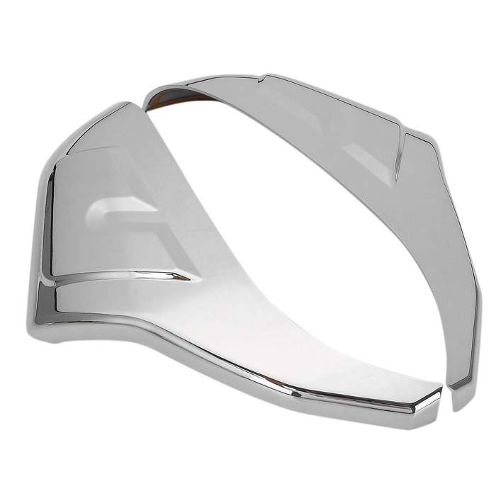 Car Rear Tail Light Lamp Cover Trim Protector for 2007-2021, Chrome