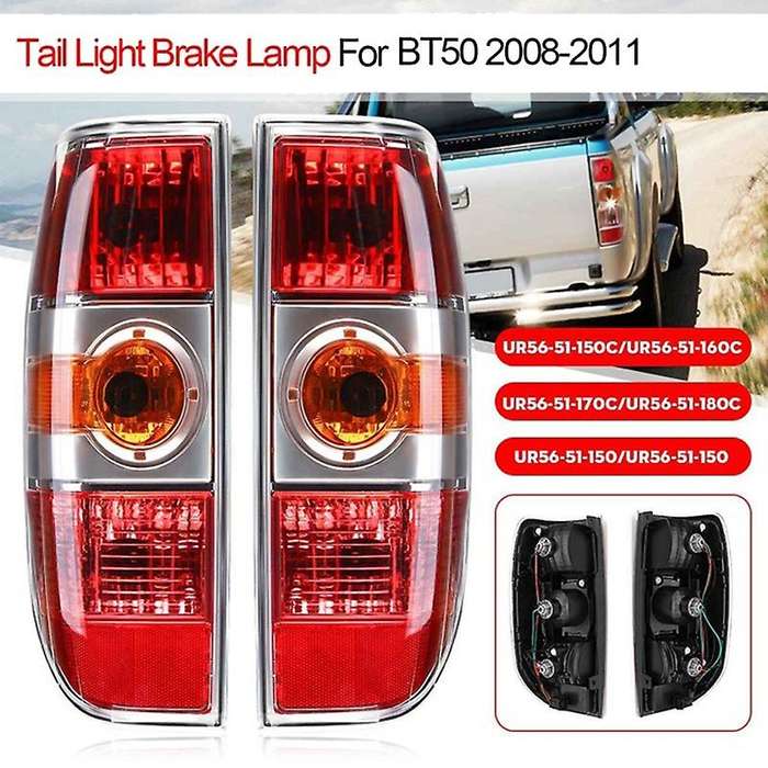 Car Rear Taillight Brake Lamp Tail Lamp for BT50 2007-2011 UR56-51-150 UR56-51-160 with Wire Harness