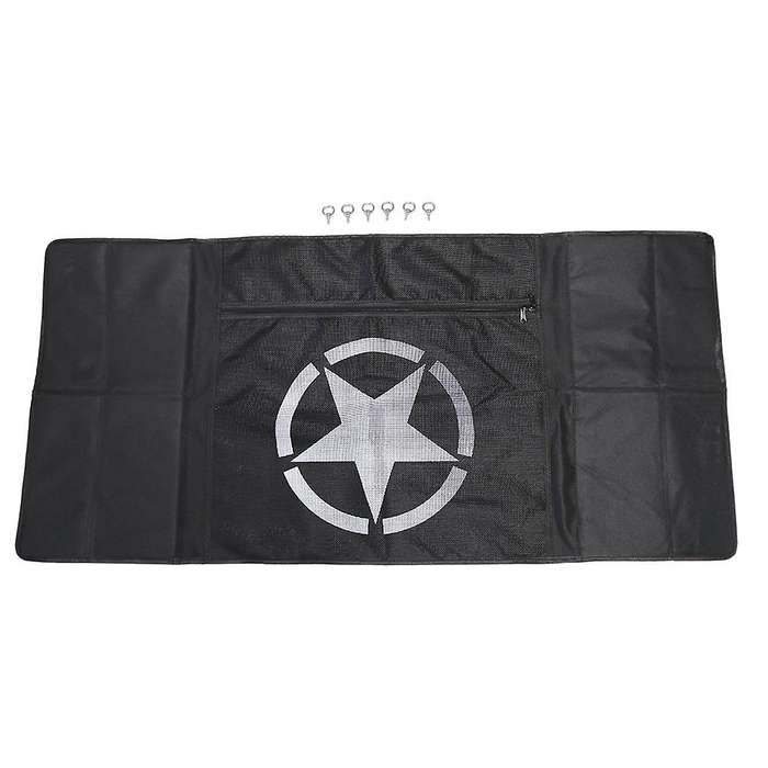 Car Rear Trunk Curtain Cover Storage Bag Net for Jimny JB74 2019 2020 Stowing Tidying A