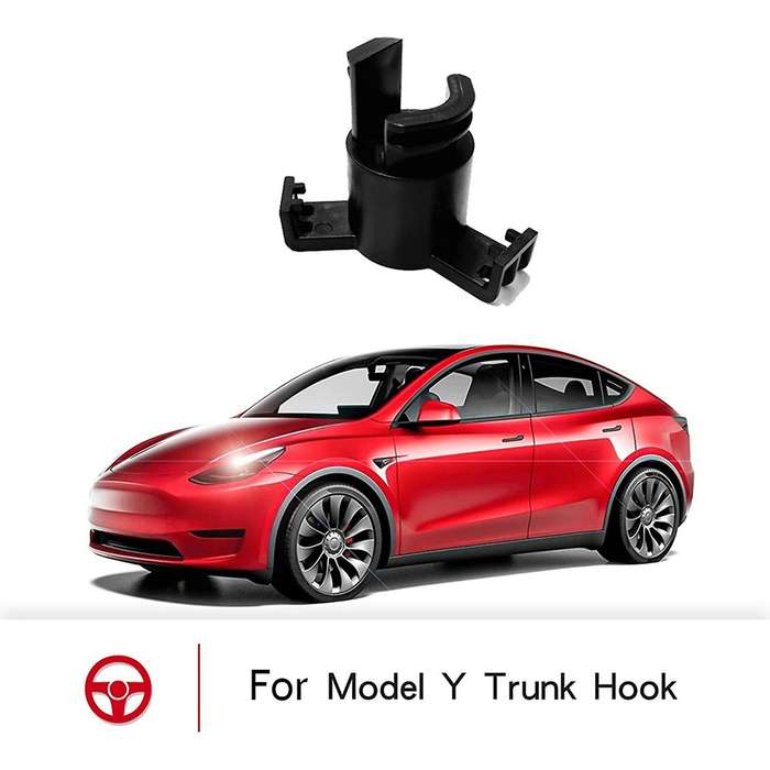 Car Rear Trunk Hook Holder for Model Y 2020 2021 Accessories Trunk Grocery Bag Hook Organizer Storag