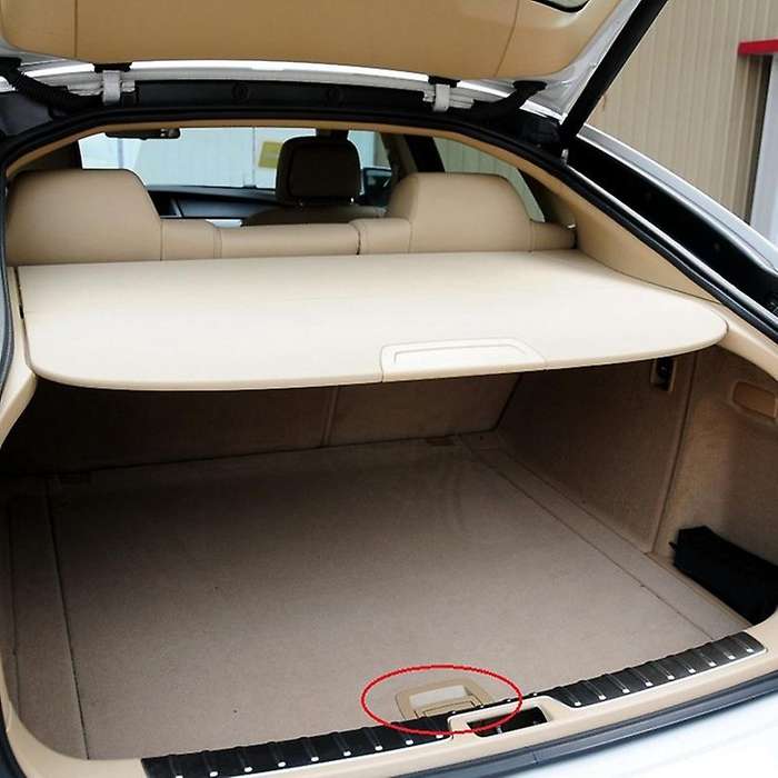 Car Rear Trunk Mat Handle Trunk Tail Cover Bottom Plate Handle for -E70 X5 E71 X6 51479120283
