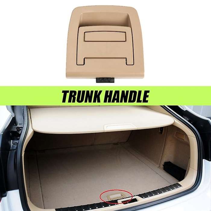 Car Rear Trunk Mat Handle Trunk Tail Cover Bottom Plate Handle for -E70 X5 E71 X6 51479120283