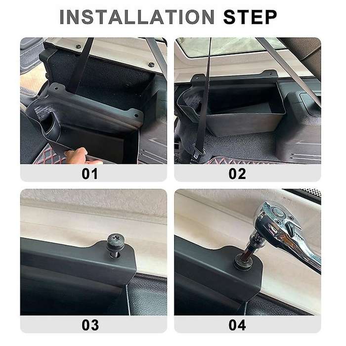 Car Rear Trunk Side Storage Box Organizer for Wrangler JL 2018-2020 Accessories ,Left
