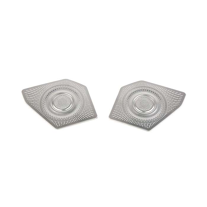 Car Rear Trunk Speaker Decoration Cover Trim Stickers for 2021-2023 Interior Accessories ,Stainless
