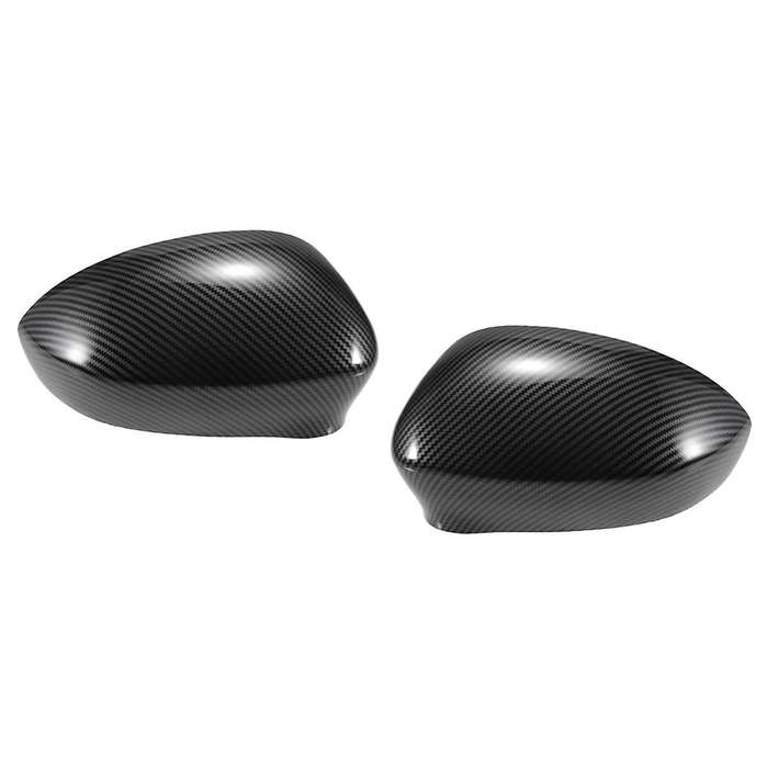 Car Rear View Cover Side Mirror Cap Carbon Fiber for 500 2007-2023 Mirror Guard Cover Trim 735452185