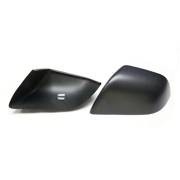 Car Rear View Mirror Cover for 2017-2020 Dry Carbon Fiber Side Mirror Cover Trim Accessories,Matte B