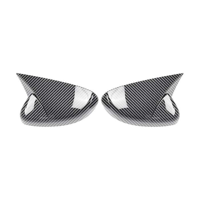 Car Rear View Mirror Cover Side Wing Mirrors Cover Housing Cap for City 2020 Carbon Fiber Pattern R