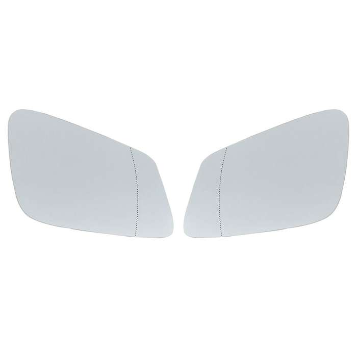 Car Rear View Mirror Glass Lens with Wire 4 Pins Left Right Heated for - E60 F06 F01 51167186587 511