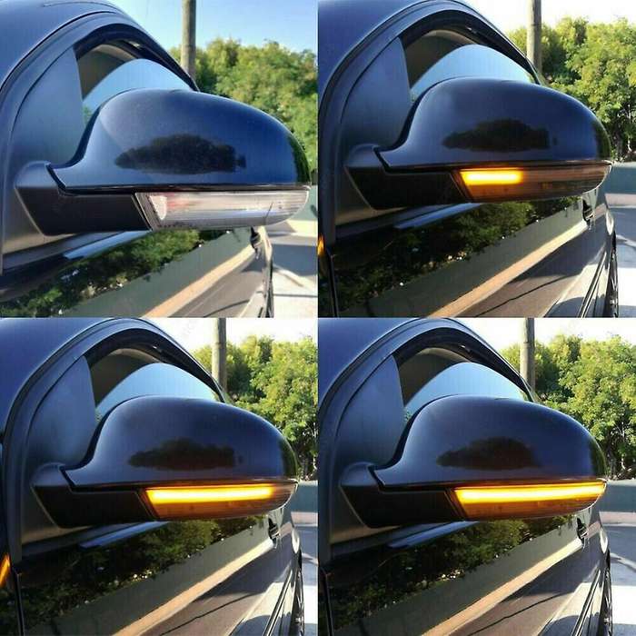 Car Rear View Mirror Turn Signal Light for  Golf 5 MK5 B6
