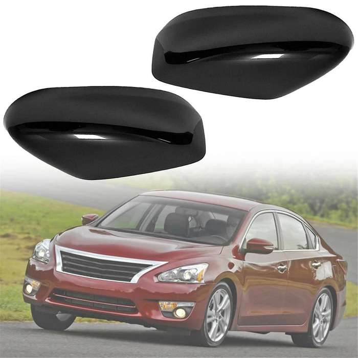 Car Rear View Mirrors Cover for 2013-2018 Side Wing Mirrors Shell Reflective Mirror Housing