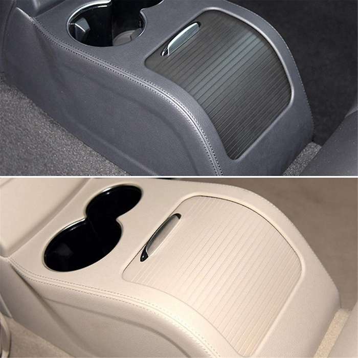 Car Rear Water Cup Holder Roller Blind for E Class W212 2009-2015 Rear Storage Box Roller Blind Blac