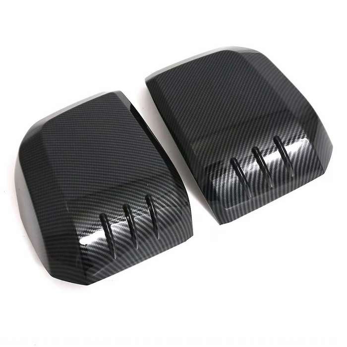 Car Rear View Side Mirror Shell Carbon Fiber Style Fit for Hiace 2019 Mirror Accessories,2pcs