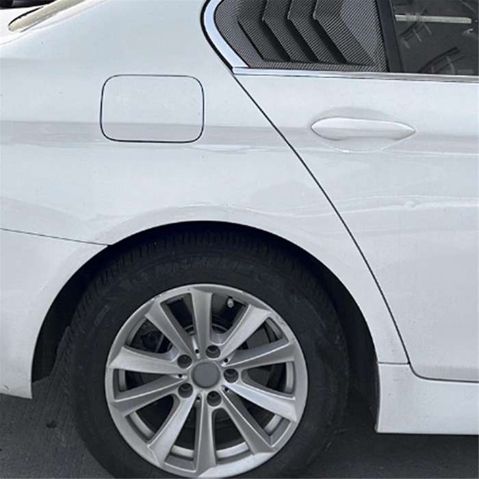 Car Rear Window Shutter Cover Trim Window Louver Side Vent Trim for 5 Series F10 525i 530i 2011-2017