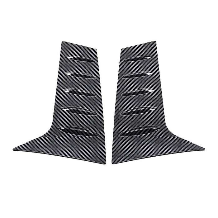 Car Rear Window Side Spoiler C Pillar Side Cover Trim for Alphard Vellfire 30 Series 2016 2017 2018