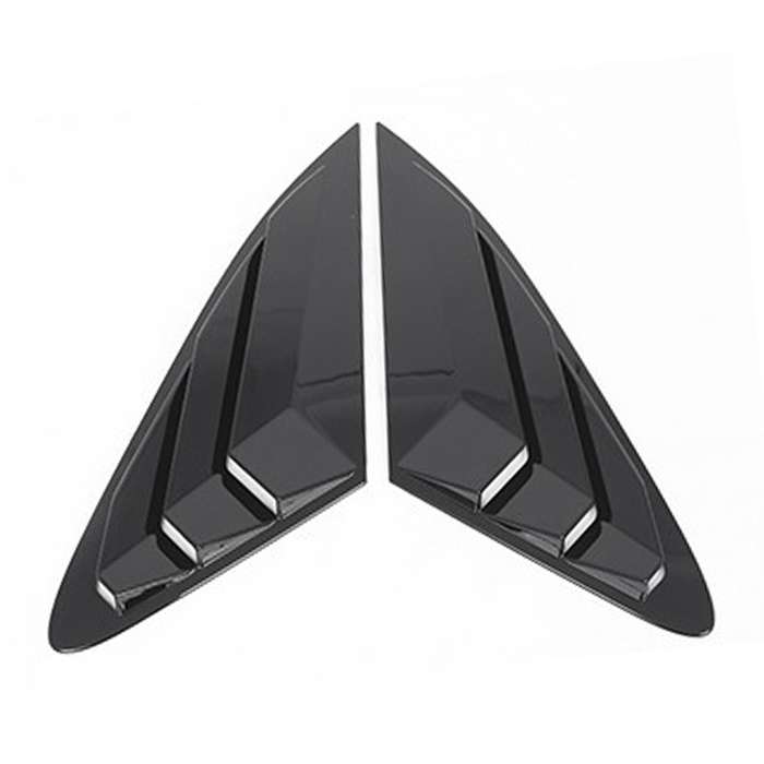 Car Rear Window Spoiler Cover Trim Side Triple-cornered Blinds Decoration for K5/ 2020 2021