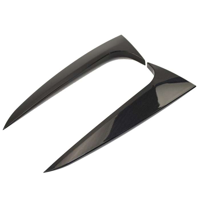 Car Rear Window Side Spoiler Trim for X4 G02 2019+ Side Wing Roof Stickers Cover Carbon Fiber Patter