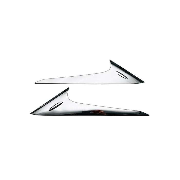 Car Rear Window Spoiler Trim Strip for Rx450h Rx200t Rx350 2023 Exterior Accessories ,2pcs
