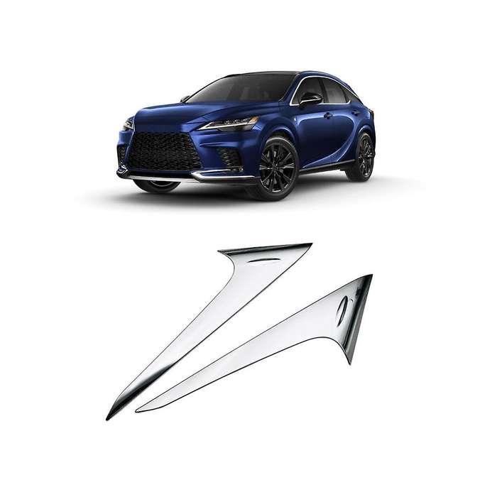 Car Rear Window Spoiler Trim Strip for Rx450h Rx200t Rx350 2023 Exterior Accessories ,2pcs